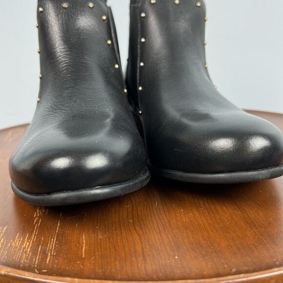 Eric Michael black leather studded bootie new size 36 - Picture 5 of 7